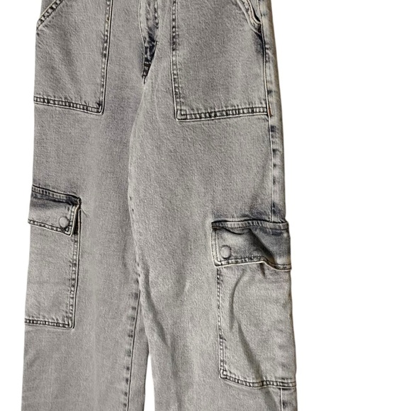 Mavi Alva Straight Leg Cargo Pants - Light Indigo- Size 25 - Picture 8 of 16